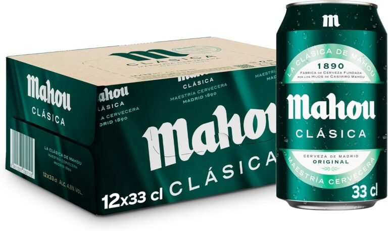 Chollo Mahou Clásica: Pack 12 Latas Cerveza Lager