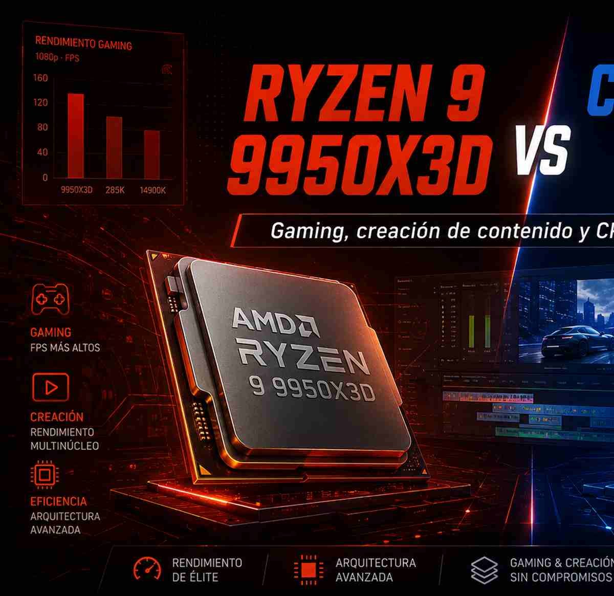 Ryzen 9 9950X3D análisis