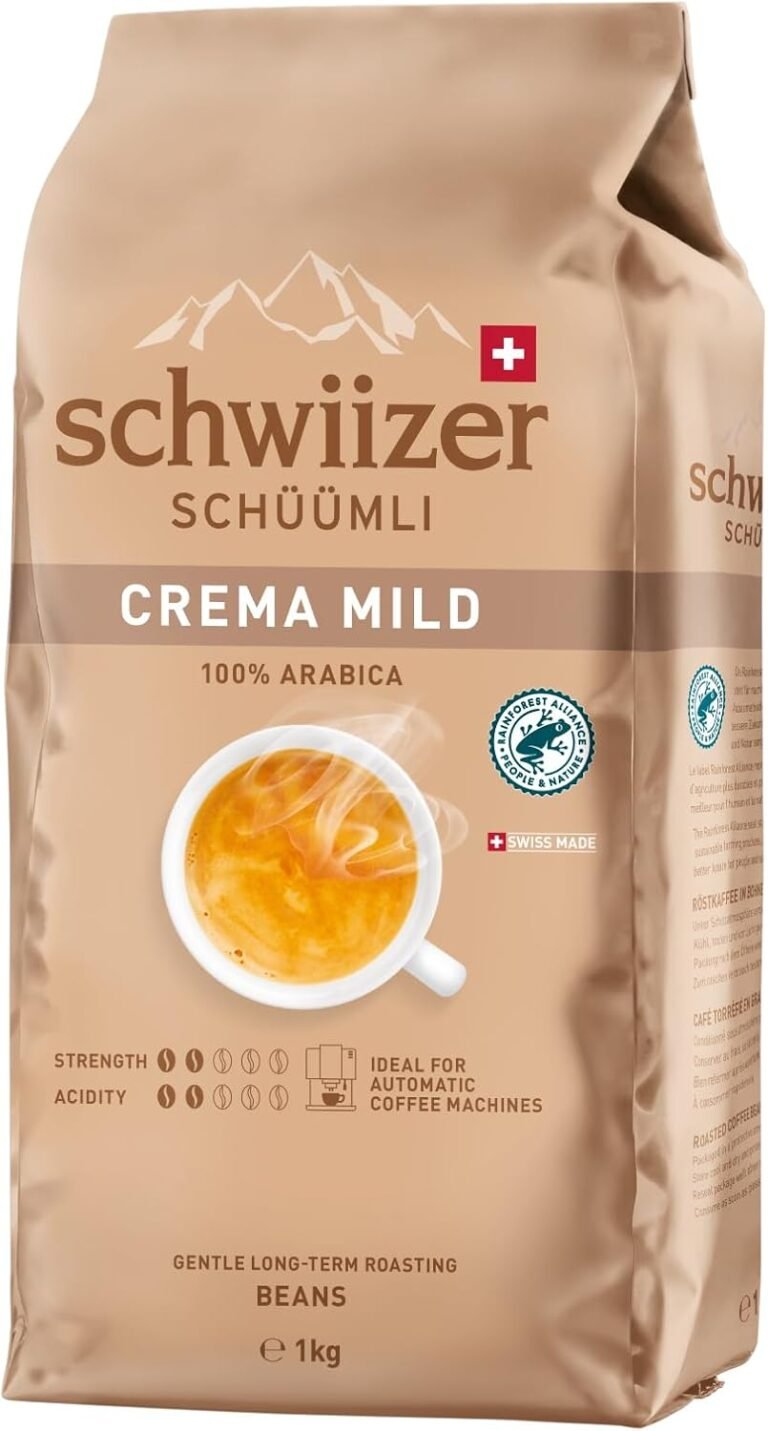 Schwiizer Schüümli Mild: Granos de Café 1kg para tu Espresso