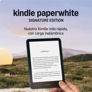 Kindle Paperwhite Signature Edition 32GB: Lectura Premium, Carga Inalámbrica