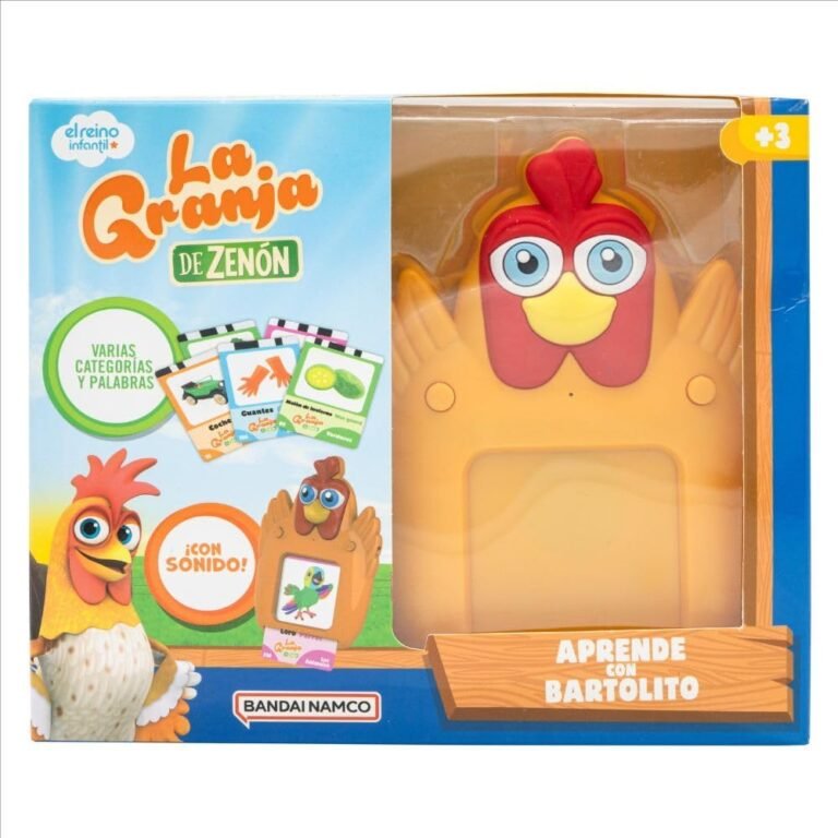 Tablet Educativa Bandai Bartolito: Juguete Bilingüe La Granja Zenón