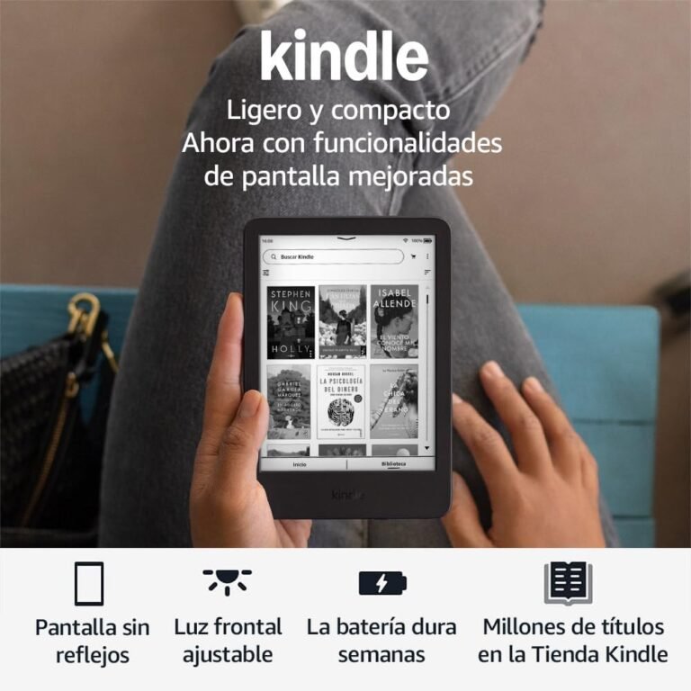 Amazon Kindle Última Generación: Ligero, Compacto y en Oferta