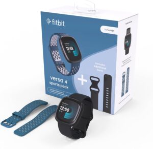 Fitbit Versa 4: Smartwatch Fitness con GPS y Gran Batería