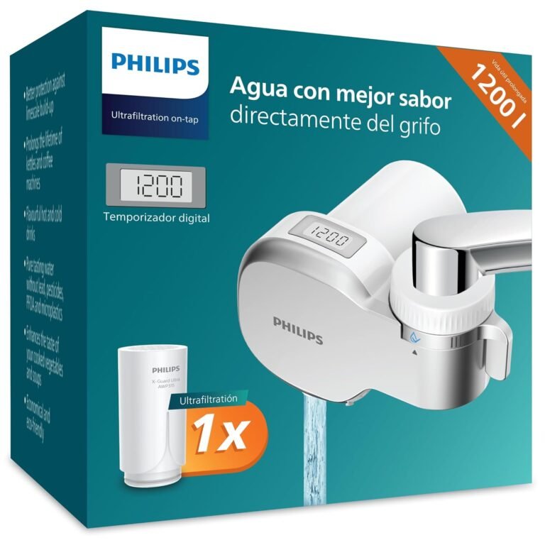 Philips Filtro Grifo Ultrafiltración: Agua Pura al Instante