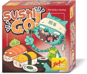 Sushi Go! Juego de Cartas Rápido y Divertido para Familia