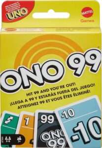 ONO 99: Juego de Cartas Divertido para Familia y Amigos
