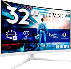 Monitor Gaming Philips Evnia 32 Pulgadas 180Hz 1440p