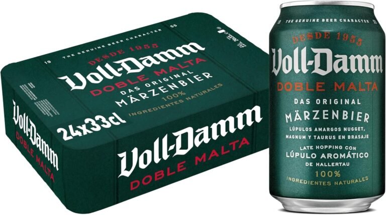 Voll-Damm Doble Malta 24x330ml: Sabor Intenso y Oferta Exclusiva