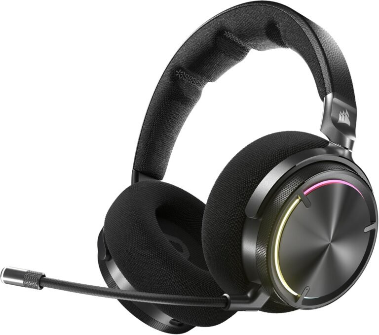 Corsair Virtuoso MAX: Auriculares Gaming Inalámbricos con Dolby Atmos