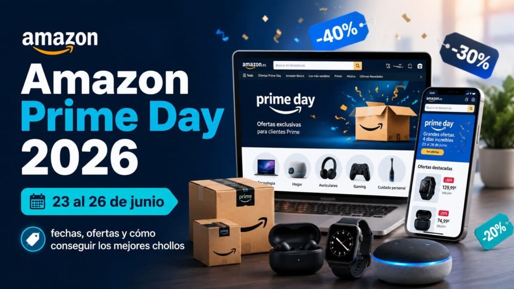 Amazon Prime Day 2026 fechas, ofertas y cómo conseguir los mejores chollos