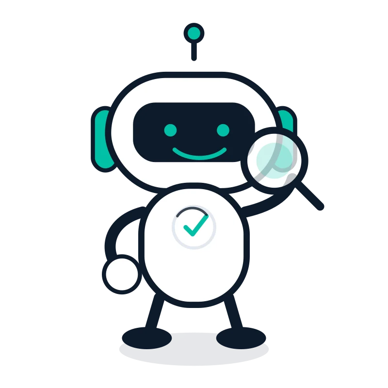 Aciertobot revisando el producto