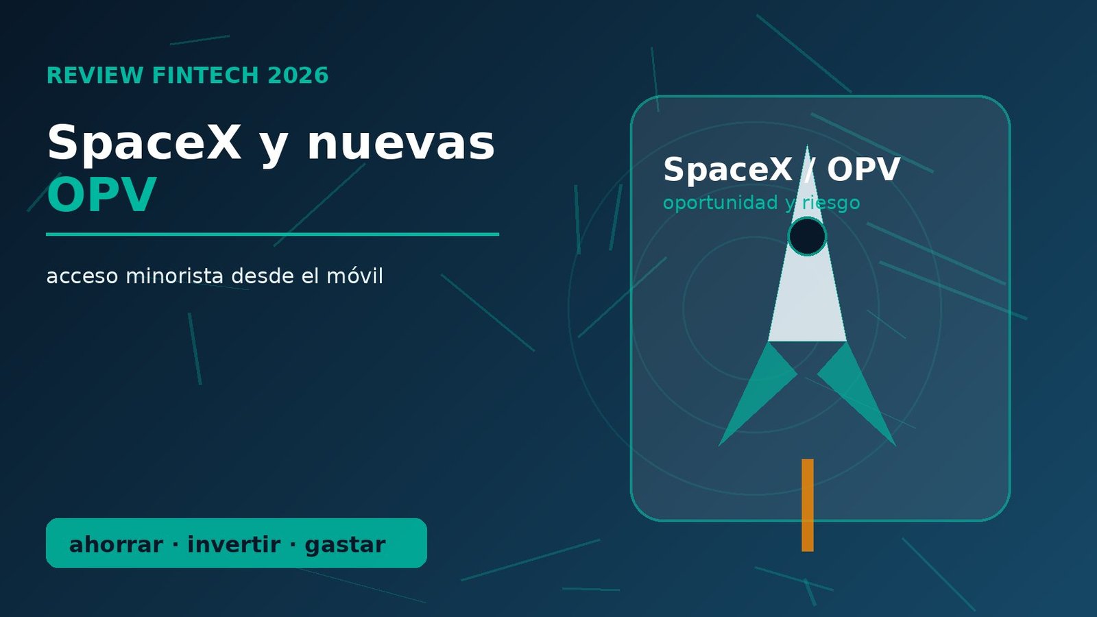 SpaceX y nuevas OPV en Trade Republic