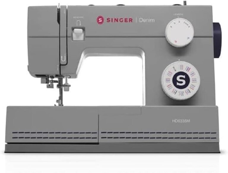 Singer Heavy Duty 6335M: Análisis de la mejor máquina para