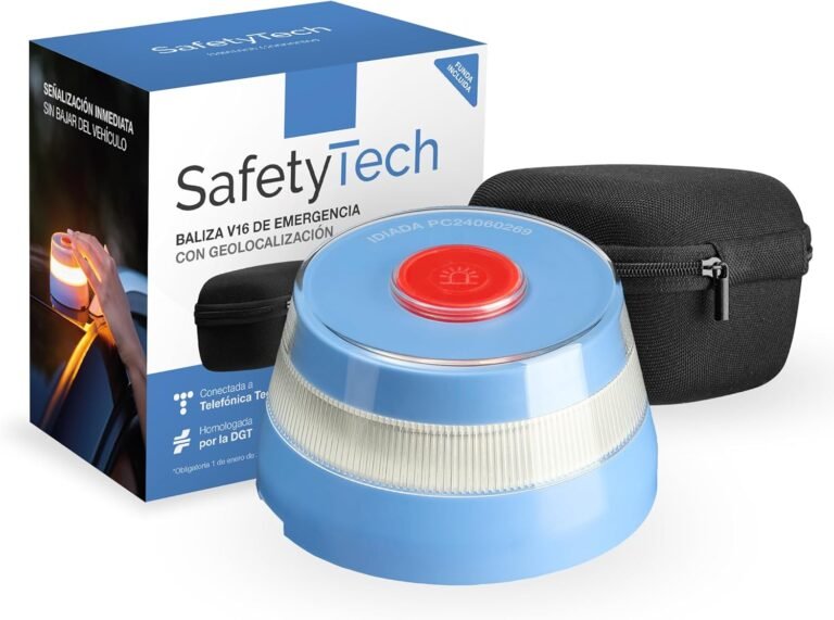 SafetyTech: Luz V16 Homologada con Geolocalización y Datos 2038