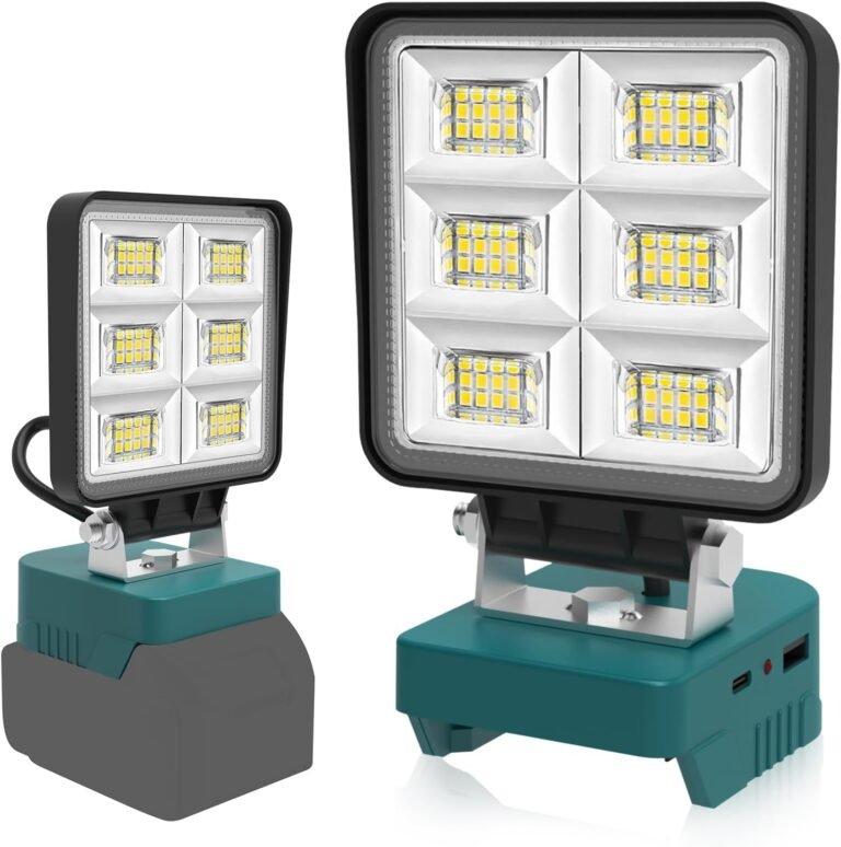 Foco LED 48W para Baterías Makita 18V: Potencia Portátil