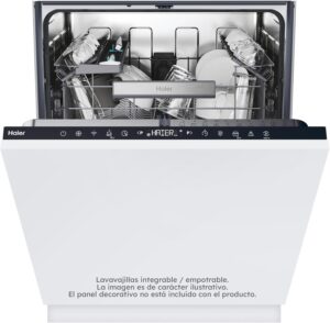 Haier Washlens Plus: Lavavajillas Integrable 14 Servicios con IA