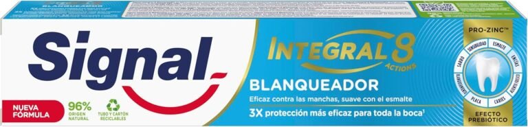 Signal Pasta de Dientes Integral 8 Blanqueador: Análisis y Opinión