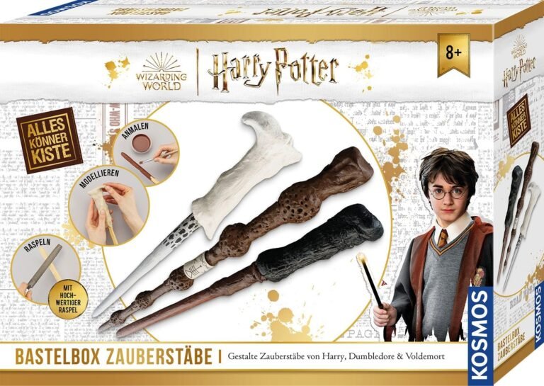 Kit de Varitas Mágicas Kosmos Harry Potter: Crea tu Propia