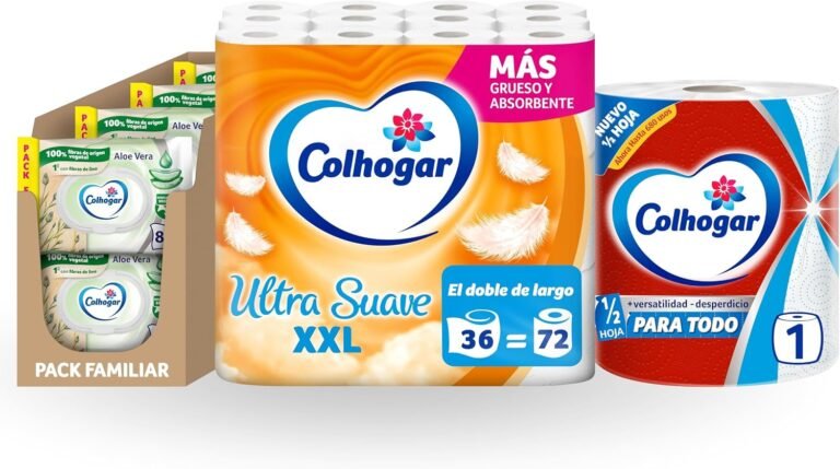 Lote Ahorro Colhogar: Papel Higiénico, Cocina y Toallitas al Mejor