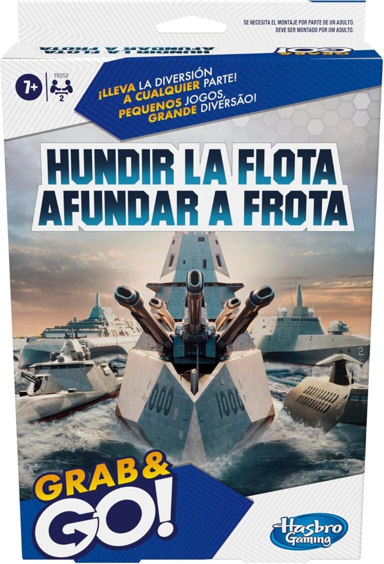 Hasbro Hundir la Flota Grab and Go: Estrategia al Mejor