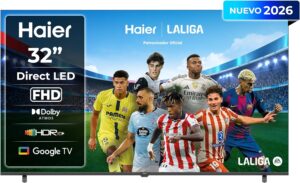 Haier K85 32 Pulgadas Smart TV Full HD al Mejor