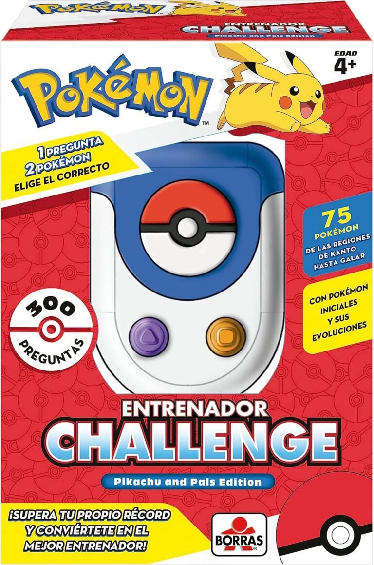 Pokémon Entrenador Challenge Borras: Juego Electrónico Infantil