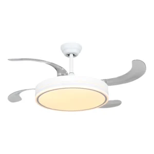 Ventilador de techo con luz LED: Ahorro y confort térmico