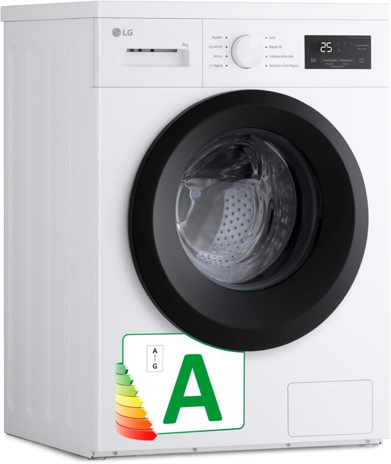 LG F4A1009NWK: Análisis de la Lavadora de Fondo Reducido de