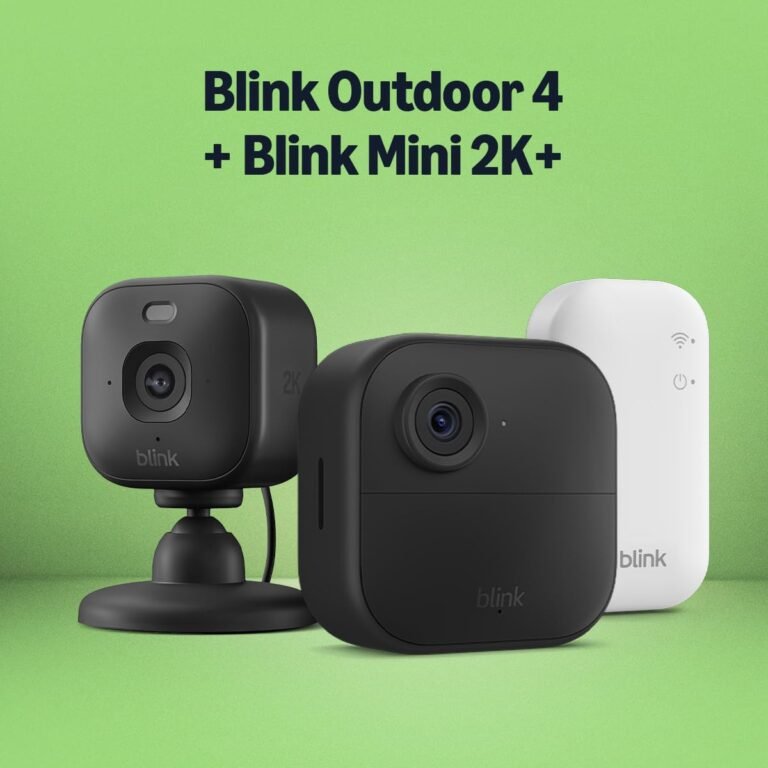 Kit Seguridad Blink Outdoor 4 y Mini 2K+ al Mejor