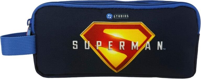 CYPBRANDS Superman Estuche Escolar: Orden, Diseño y Ahorro al Mejor
