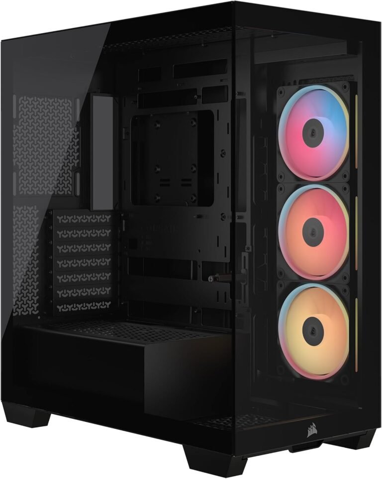 CORSAIR 3500X LX-R RGB: Caja Semitorre Panorámica al Mejor Precio