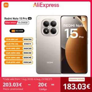 Xiaomi Redmi Note 15 Pro 4G: Análisis, Oferta y Cupón