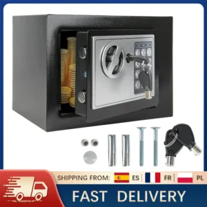 Caja de seguridad digital compacta: protección económica para tu hogar