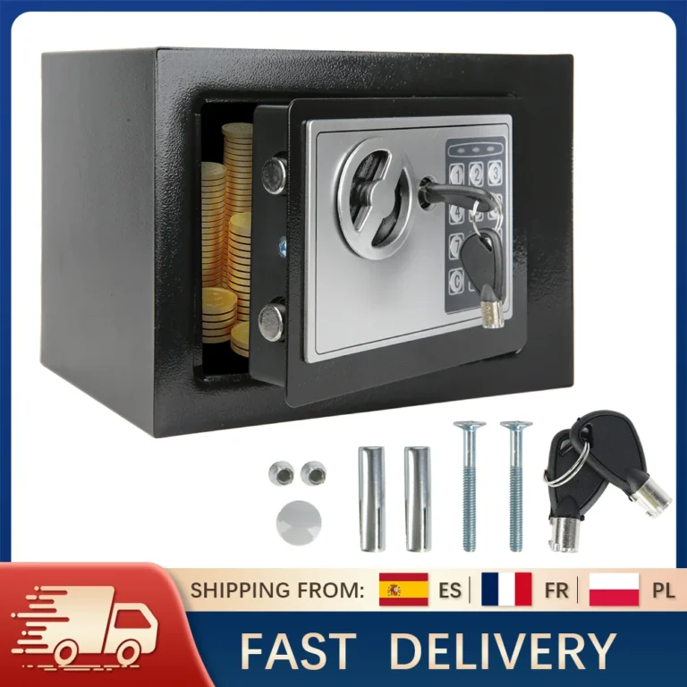 Caja de seguridad digital compacta: protección económica para tu hogar