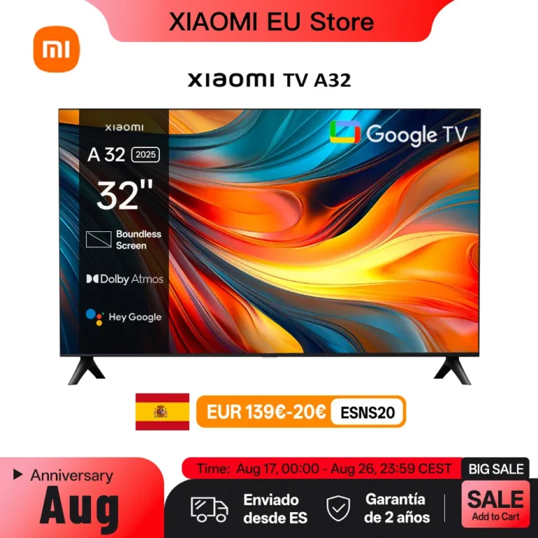 Xiaomi TV A 32 Pulgadas: Análisis, Precio y Opinión Experta