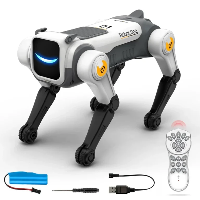 Perro Robot Inteligente RC: IA, Comandos de Voz y Acrobacias