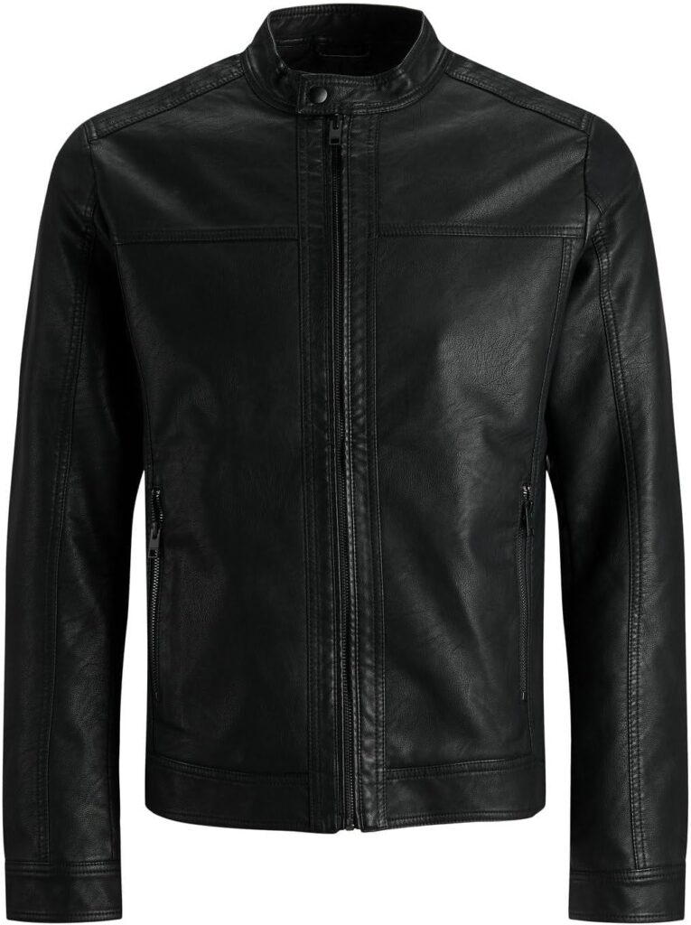Chaqueta de efecto piel sintética JACK & JONES
