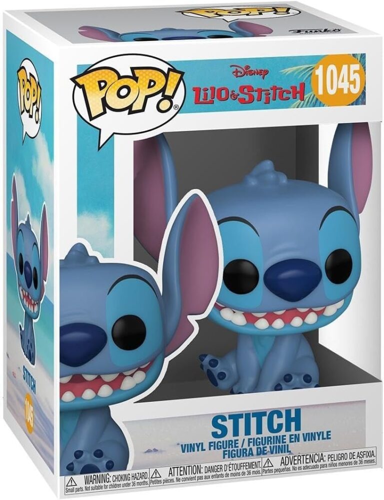 POP Funko Disney Lilo & Stitch Smiling Seated Stitch en