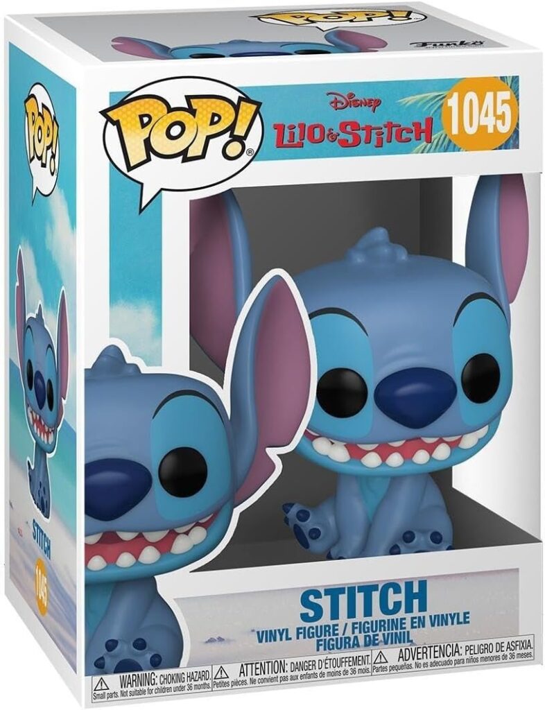 POP Funko Disney Lilo & Stitch Smiling Seated Stitch