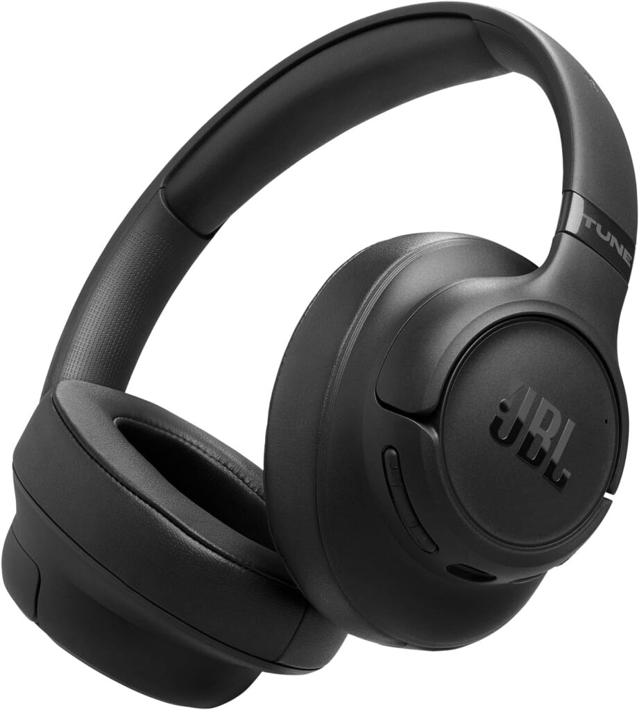 JBL Tune 780NC, Auriculares Circumaurales Inalámbricos con Bluetooth, Negro