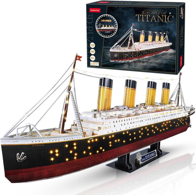 CubicFun Puzzle 3D Titanic con LED al Mejor Precio