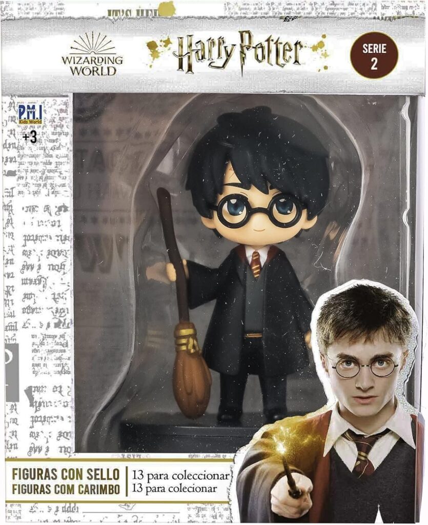 Figura Harry Potter 8 cm con Sello Bizak al Mejor
