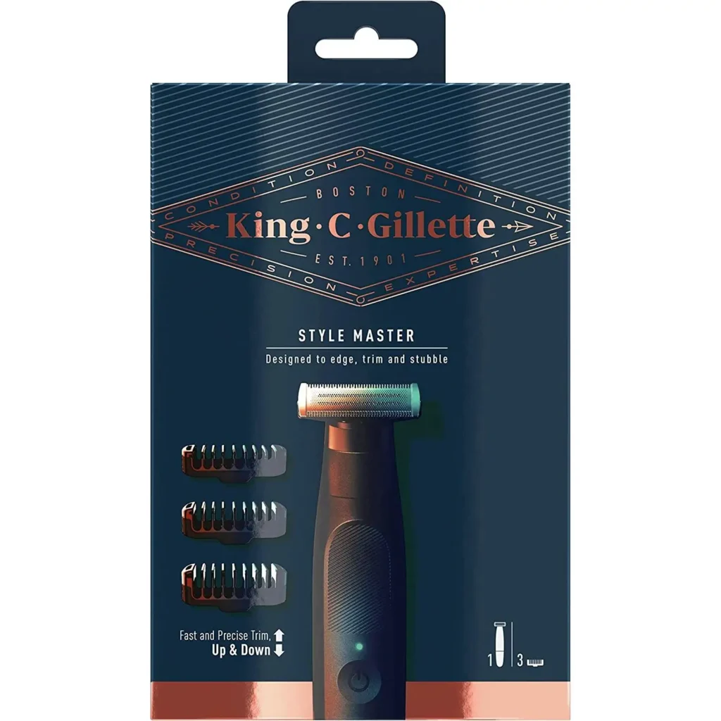 Gillette King C. Style Master: Chollo de Recortadora Inalámbrica